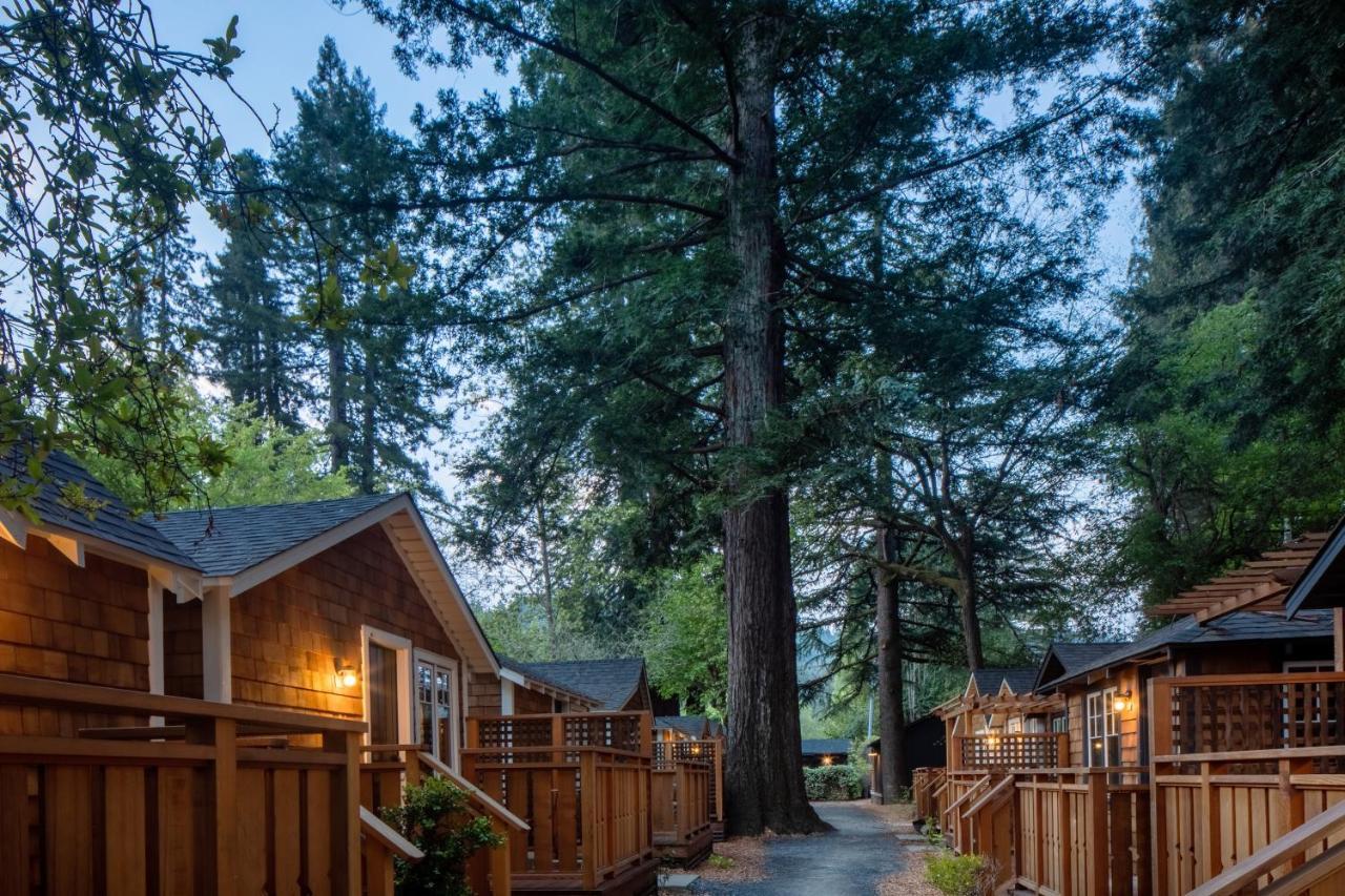 Dawn Ranch Hotel Guerneville Eksteriør billede